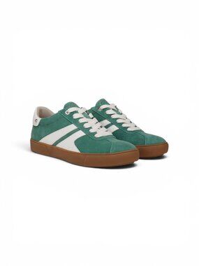 NIB Naturalizer Women's Lilypad Green Suede Medina Sneakers - Size 6.5 W
